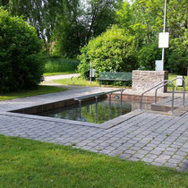 Kneippanlage in 86399 Bobingen - im Singoldpark (Foto: Stadt Bobingen)