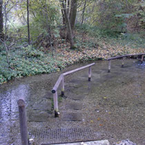 Wassertretbecken in 87740 Buxheim- Ausschilderung ab Friedhof- Richtung Iller (Unterallgäu)