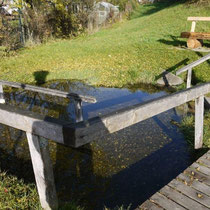Kneippanlage in 82418 Seehausen am Staffelsee - unterhalb Parkplatz Gasthaus Stern - (Foto: Martina Stuprich)