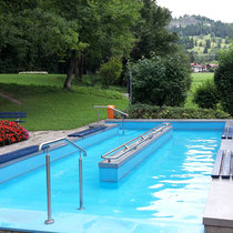 Wassertretbecken in 87541 Bad Hindelang, im Hirschbachwäldchen (Oberallgäu)