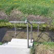 Wassertreten in 86860 Ummenhofen bei Jengen - Weiherweg -Privat - Nutzung gestattet-auf eigene Gefahr! (Ostallgäu)