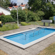 Wassertretbecken in 87719 Mindelheim- beim Landratsamt (Unterallgäu)