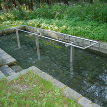 Kneippanlage in 94469 Deggendorf- Oberfrohnreuth - Wanderzentrum Rusel (Foto: LRA Deggendorf)