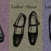 Ladies' Shoes／松岡晶子／ボールペン,デジタルペイント