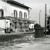 Der Bahnhof früher