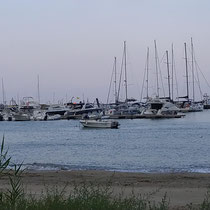 Cefalu - Les voiliers dans le port