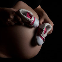 Babybauch Schuhe