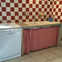 La cuisine du gîte des Prés Salés Ferme Relais de la Baie de Somme gîtes de groupe baie de somme