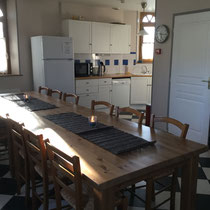 la salle à manger les Mollières Ferme Relais de la Baie de Somme gîtes de groupe baie de somme