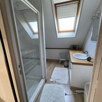 salle de douche et lavabo