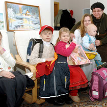 Spenden für das Kinderheim "Haus der Barmherzigkeit" in Minsk im Jahr 2014