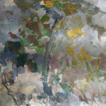 Aus der neuen Welt  Nr.2 von JI XU (1963-2014) acryl auf Papier 78x108cm  3.350.00€