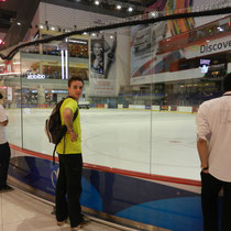 Et bien sur... la patinoire!