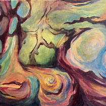 Lichtfiguren Titel 50 x 70 cm | 480,- €
