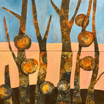 ohne Titel | Diptychon je 80 x 40 cm | 960,- € komplett [aktuell ausgestellt im Kunstverein OHZ e.V.]