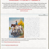 Gnome Works Puzzles,  Meryland USA