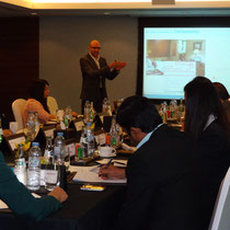 Hotel mangers in the Dubai seminar