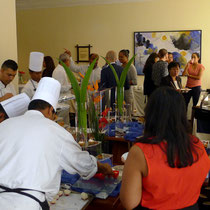 The chefs of Hilton Mauritius did a great catering job