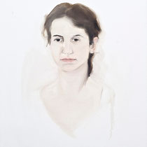 Portrait of Pınar Korun 100x70cm oil on canvas, 16.05.2011