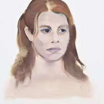Anti-Portrait of Mey Elbi, 100x70cm oil on canvas, 26.08.2011