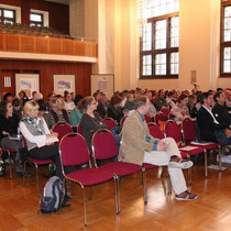 Blick in den Festsaal des Leipziger Neuen Rathauses. Foto: Maria Vitzthum