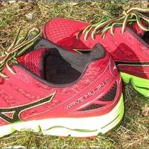 180 Kilometer mit dem Trailschuh 'Wave Mujin 2' von Mizuno.