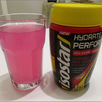 „Isostar Hydrate & Perform“ im Praxistest.