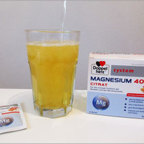 Verschiedene Magnesium-Produkte von Doppelherz ausprobiert.