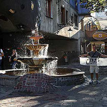 Wien in Wien (am Hundertwasserhaus)