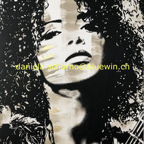 Bild von Daniela Schorno: Musikerin 70 x 100