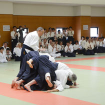 合同演武会での最後の演武　亡くなる4ヶ月前