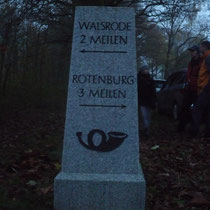 Treffunkt Postmeilenstein