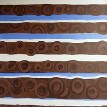 100 x 100 cm Pigmente auf LW CHF 2100