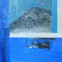 50 x 70 cm Mixedmedia Collage auf LW CHF 1260