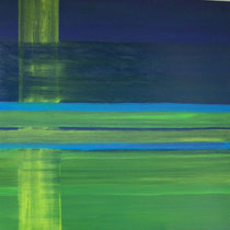 100 x 100 cm Pigmente, Acryl auf LW CHF 2100