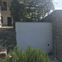 Zugang Atelier unterhalb Landhaus Allegria unabhängig