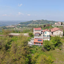 Malkurse im Piemont mit Kultur und Genuss © Drohnenfoto A. Kranz