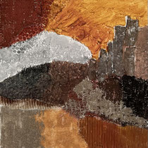 Mixedmedia 40 x 40 cm auf LW CHF 840