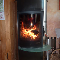 Gemütliches Kaminfeuer