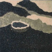 Bild c) 65 x 65 cm Vulkangestein v. Kanarischen Inseln CHF 1360