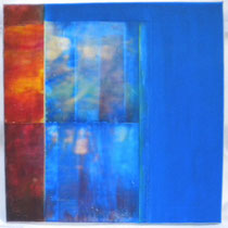 40 x 40 cm Mixedmedia Collage auf LW CHF 840