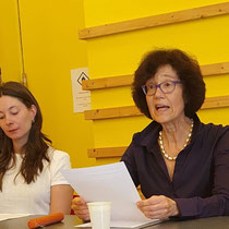 Pauline Schneider und Martina Meier