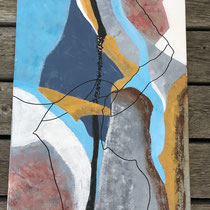 Acryl auf Leinwand 50 x 70 cm unverkäuflich