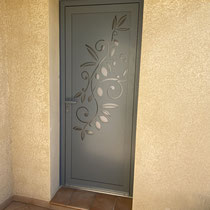 porte entrée menuiserie arts deco