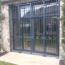 grille articulée en accordéon