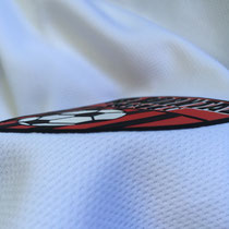 3D-Vereinswappen Nahaufnahme 3 FC Borntal Erfurt Logo mit Haptik by Mr.Flock