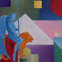 L'évangile du Lion, 80x120