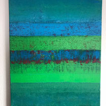 50 x 70 cm Acryl Mixedmedia auf Leinwand CHF 1260