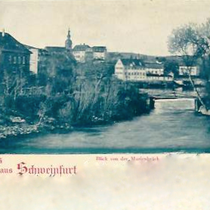 Blick von der Marienbrücke 1899