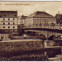 Maxbrücke ca. 1915